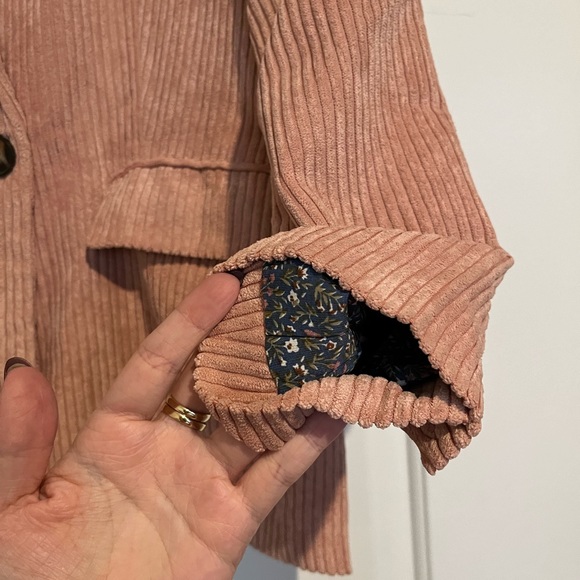 Corduroy Blazer Jacket - Picture 7 of 8